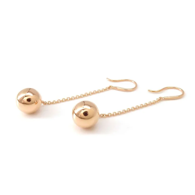TIFFANY&CO. BALL HOOK EARRINGS - Image 2