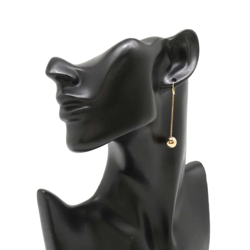 TIFFANY&CO. BALL HOOK EARRINGS - Image 4