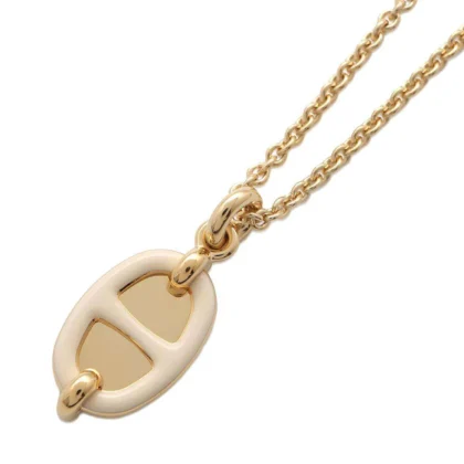HERMES MINI MAILLON NECKLACE
