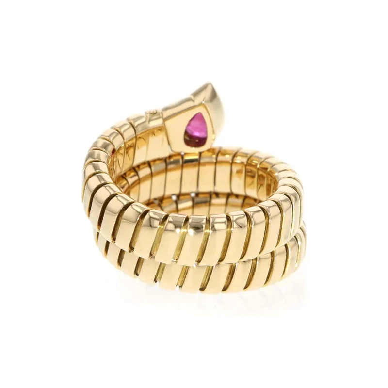 BVLGARI TUBOGAS SNAKE RING - Image 3
