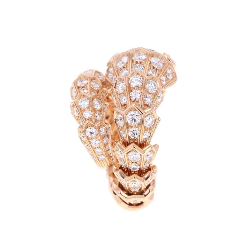 BVLGARI SERPENTI FULL DIAMOND RING SIZE ML - Image 3