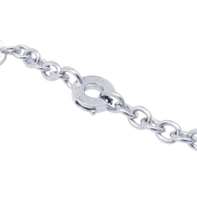 BVLGARI TONDO WINDMILL DIAMOND BAG CHARM WITH BAG CHARM BRACELET - Image 5