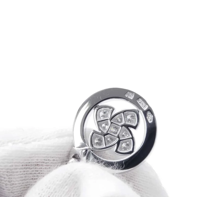 BVLGARI TONDO WINDMILL DIAMOND BAG CHARM WITH BAG CHARM BRACELET - Image 9
