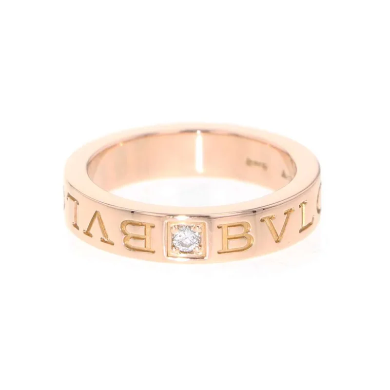 BVLGARI B.ZERO1 RING DOUBLE LOGO SIZE #9