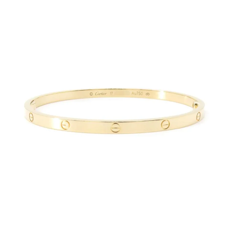 CARTIER LOVE BRACELET SIZE 17CRB6047517