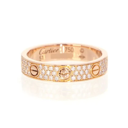 CARTIER MINI LOVE RING SIZE 51/#11
