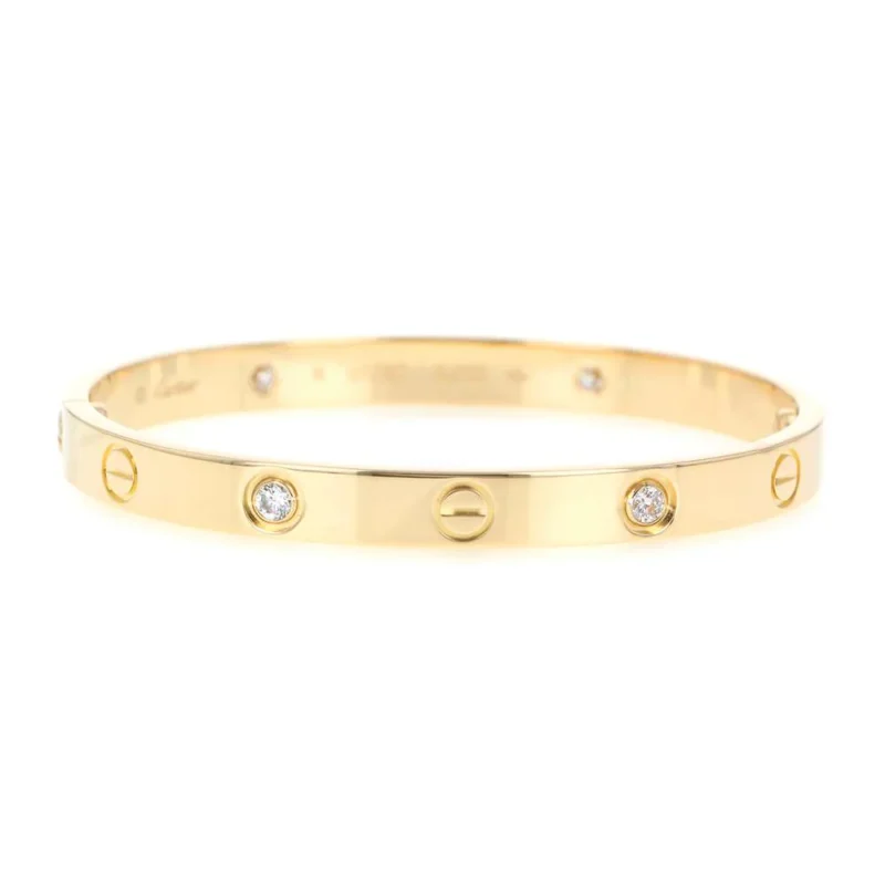 CARTIER LOVE BREATH HALF DIAMOND - Image 3