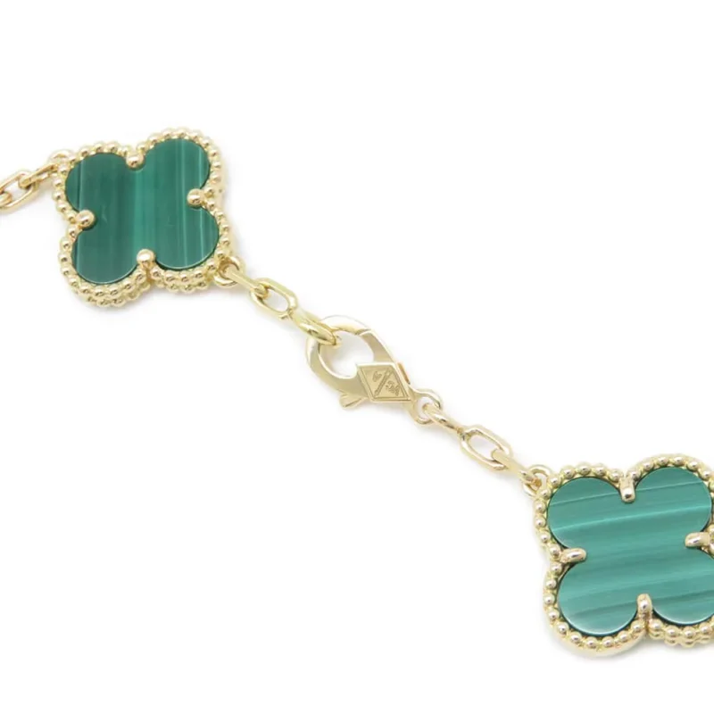 VAN CLEEF & ARPELS VINTAGE ALHAMBRA BRACELET 5 MOTIFS - Image 5