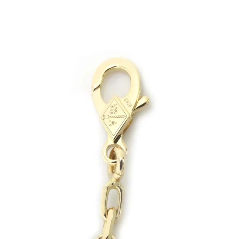 VAN CLEEF & ARPELS VINTAGE ALHAMBRA BRACELET 5 MOTIFS - Image 9
