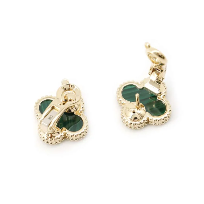 VAN CLEEF & ARPELS VINTAGE ALHAMBRA EARRING - Image 3