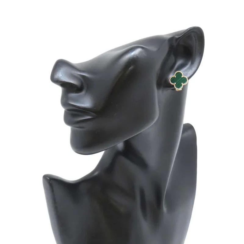 VAN CLEEF & ARPELS VINTAGE ALHAMBRA EARRING - Image 4