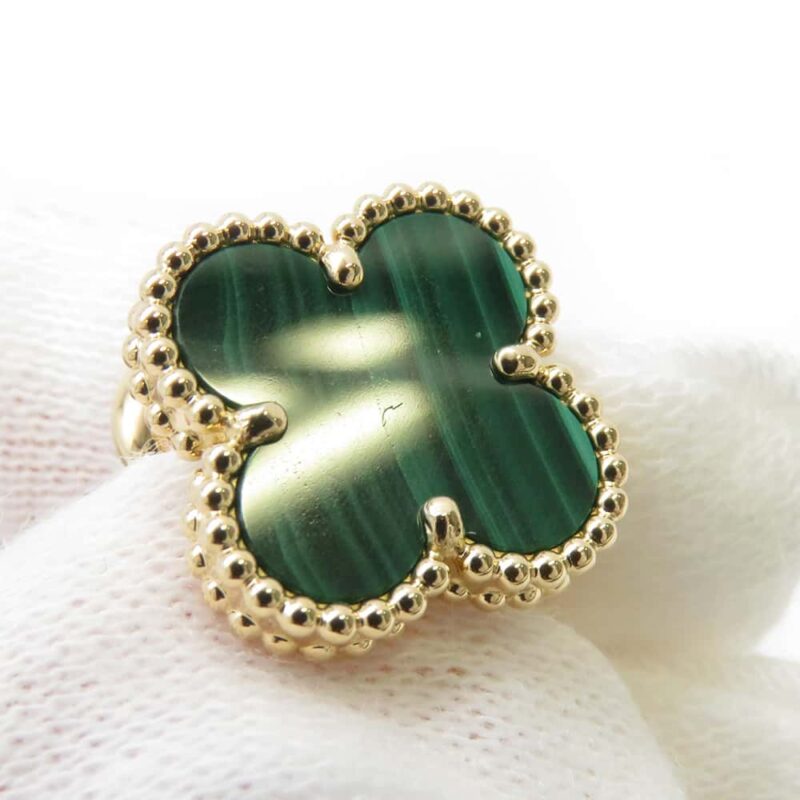 VAN CLEEF & ARPELS VINTAGE ALHAMBRA EARRING - Image 5