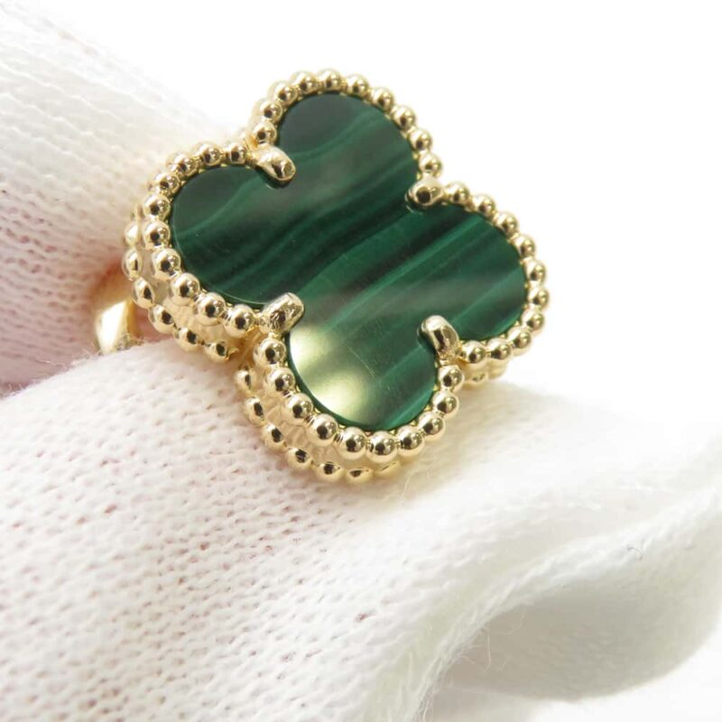 VAN CLEEF & ARPELS VINTAGE ALHAMBRA EARRING - Image 6