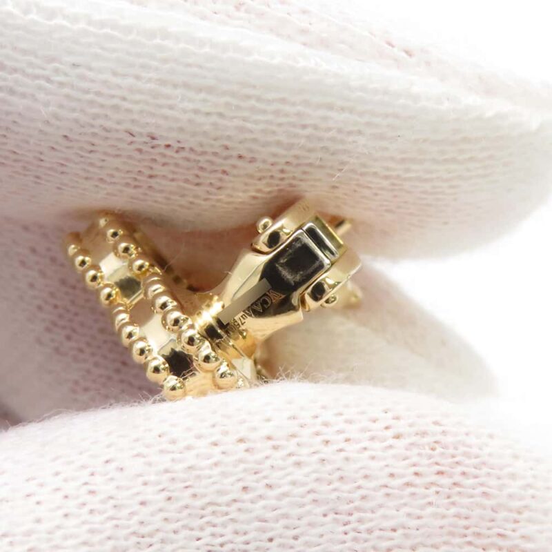 VAN CLEEF & ARPELS VINTAGE ALHAMBRA EARRING - Image 7