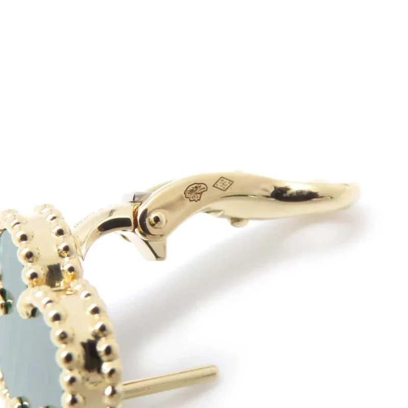 VAN CLEEF & ARPELS VINTAGE ALHAMBRA EARRING - Image 8