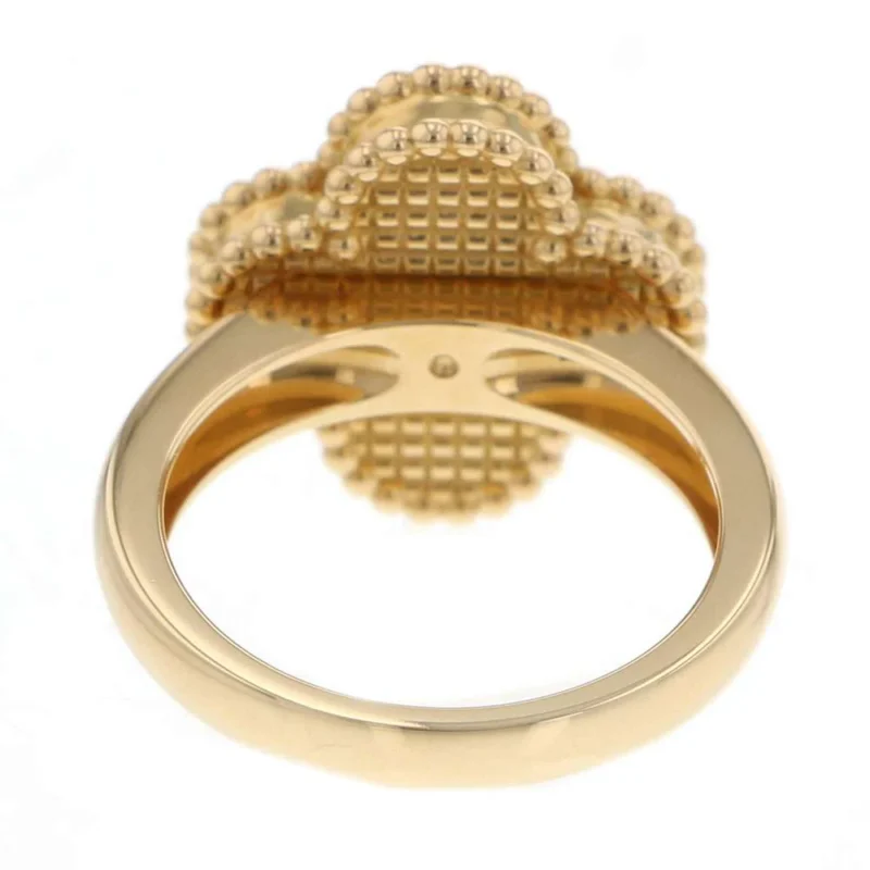 VAN CLEEF & ARPELS VINTAGE ALHAMBRA RING SIZE 49/#9 - Image 3