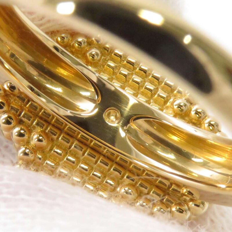VAN CLEEF & ARPELS VINTAGE ALHAMBRA RING SIZE 49/#9 - Image 8