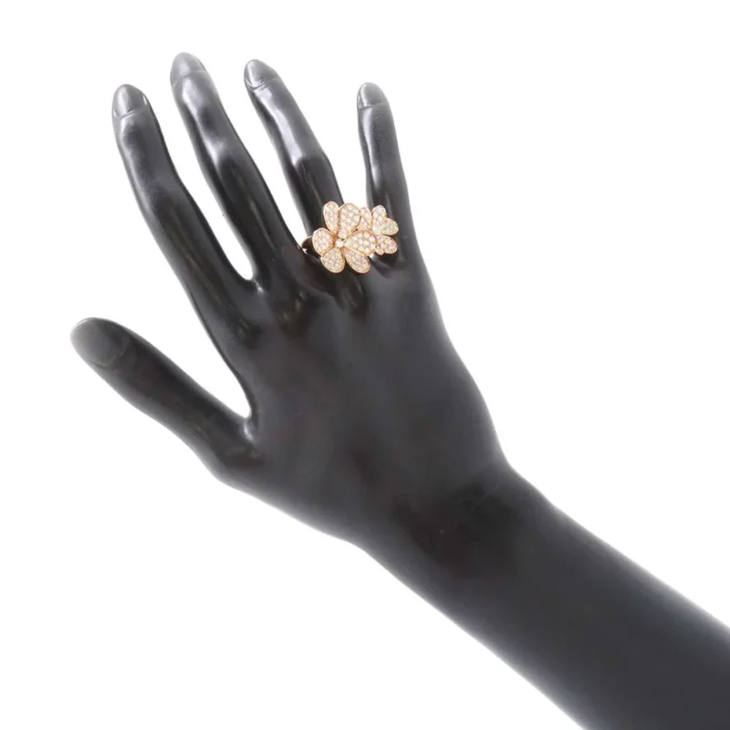 VAN CLEEF & ARPELS FRIVOL ENTRE LE DOOR RING SIZE 52/#12 - Image 4