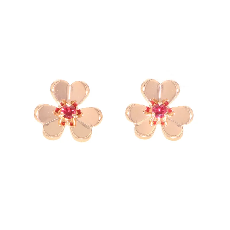 VAN CLEEF & ARPELS FRIVOL EARRINGS MINI MODEL SIZE MINI