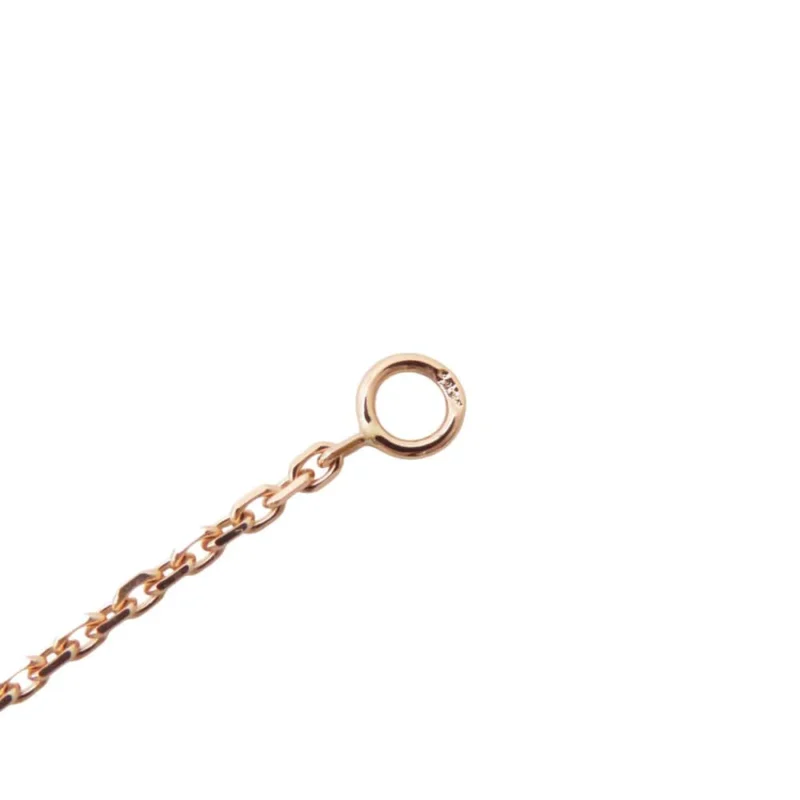 VAN CLEEF & ARPELS VINTAGE ALHAMBRA 1PD NECKLACE 2021 HOLIDAY COLLECTIONVCARP7TD00 18K PINK GOLD - Image 9