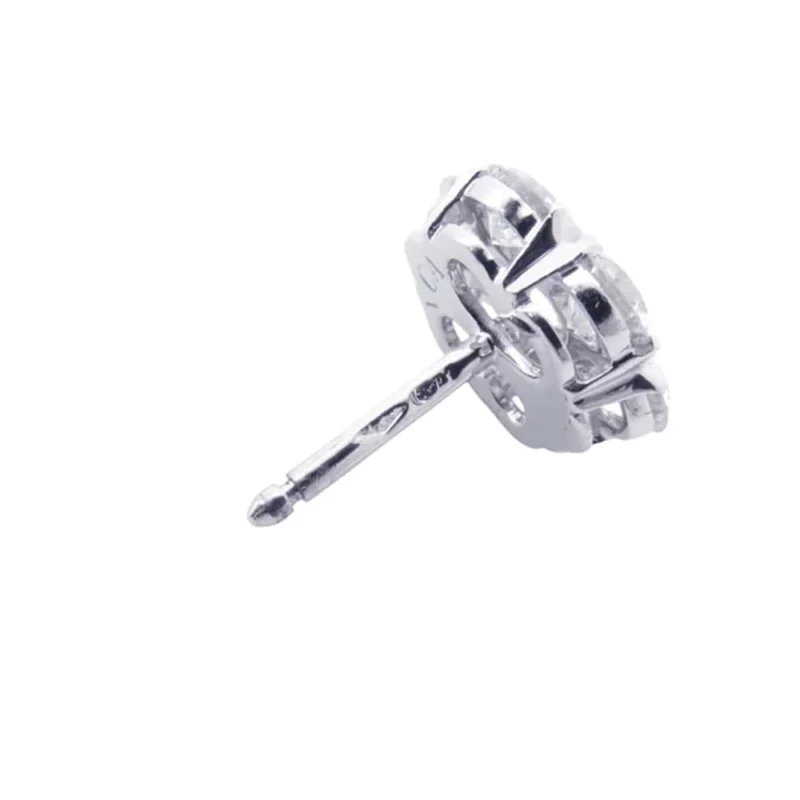 VAN CLEEF & ARPELS FLEURETTE EARRINGSVCARP9X800 18K WHITE GOLD - Image 7