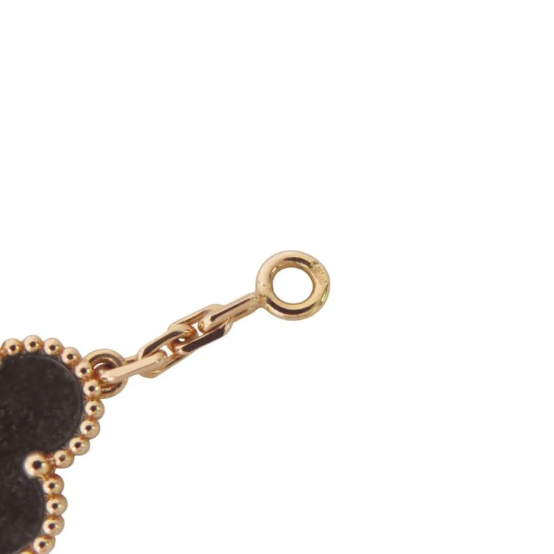 VAN CLEEF & ARPELS VINTAGE ALHAMBRA NECKLACE 20 MOTIFS 2023 HOLIDAY COLLECTION - Image 10