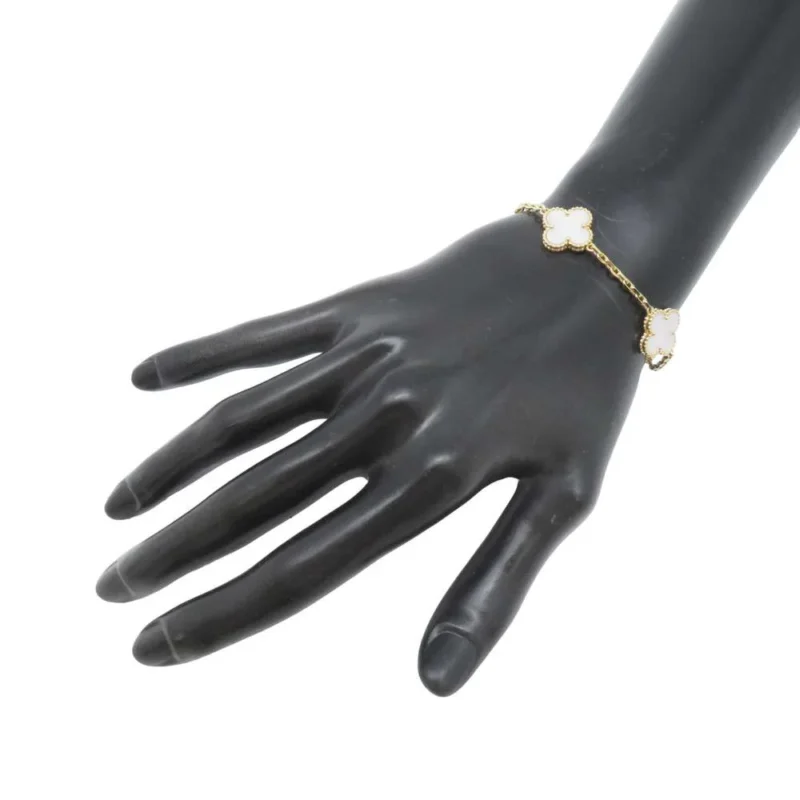 VAN CLEEF & ARPELS VINTAGE ALHAMBRA BRACELET 5 MOTIFS - Image 3
