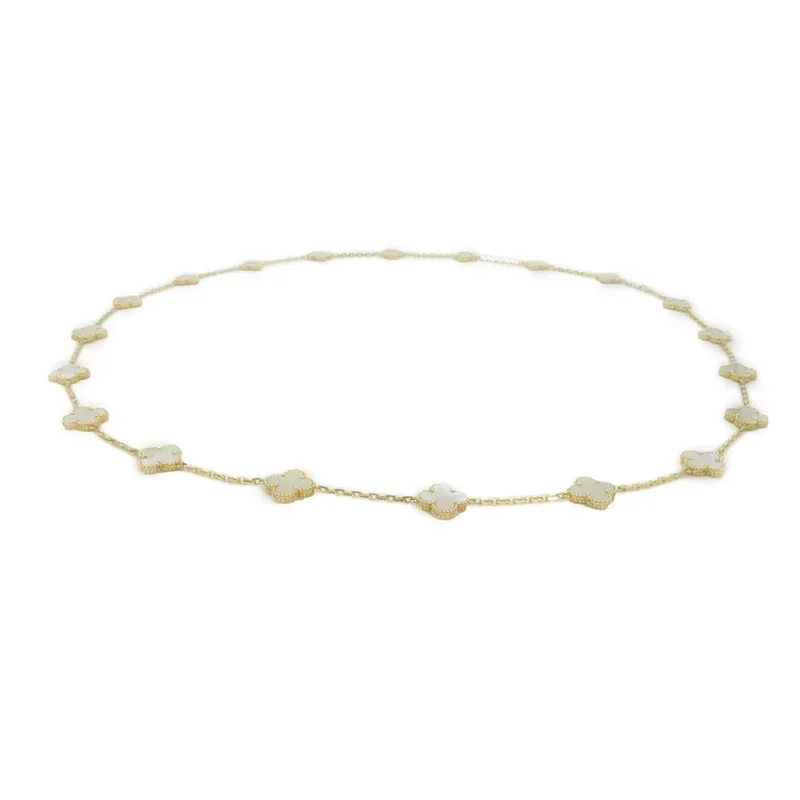 VAN CLEEF & ARPELS VINTAGE ALHAMBRA LONG NECKLACE 20 MOTIFS - Image 2