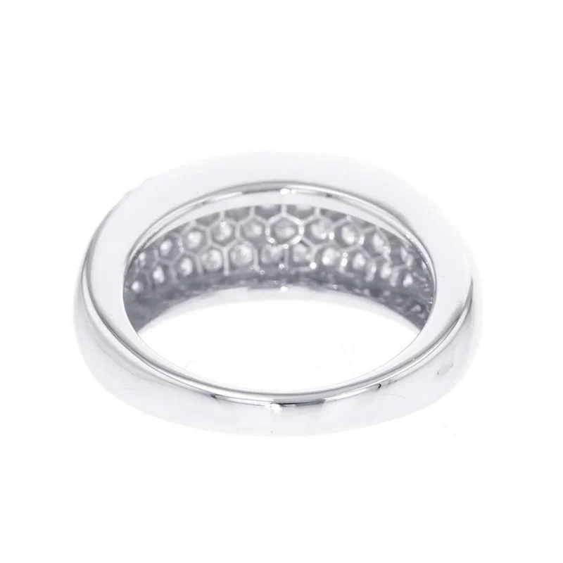 VAN CLEEF & ARPELS EVOLUTION PAVE DIAMOND RING SIZE APPROXIMATELY NO. 16 - Image 3