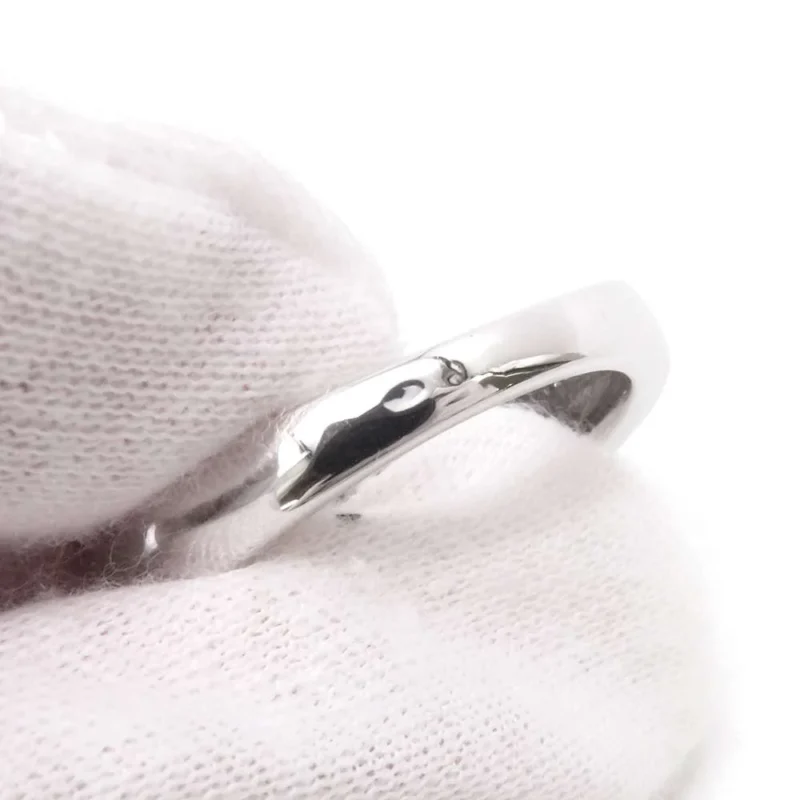 VAN CLEEF & ARPELS EVOLUTION PAVE DIAMOND RING SIZE APPROXIMATELY NO. 16 - Image 9