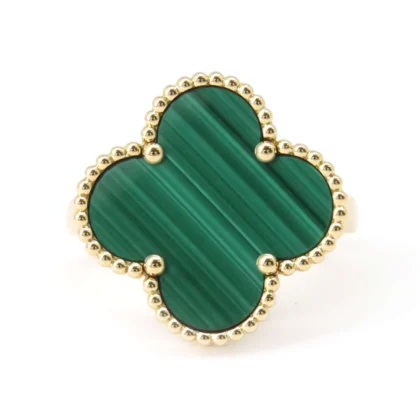 VAN CLEEF & ARPELS MAGIC ALHAMBRA RING SIZE 61/#21