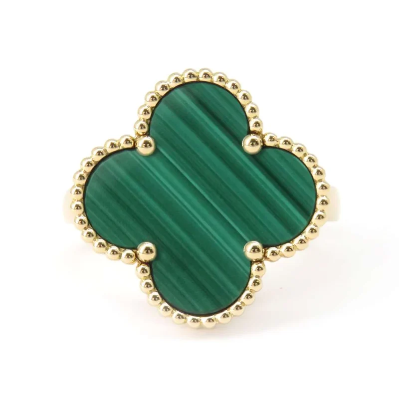 VAN CLEEF & ARPELS MAGIC ALHAMBRA RING SIZE 61/#21