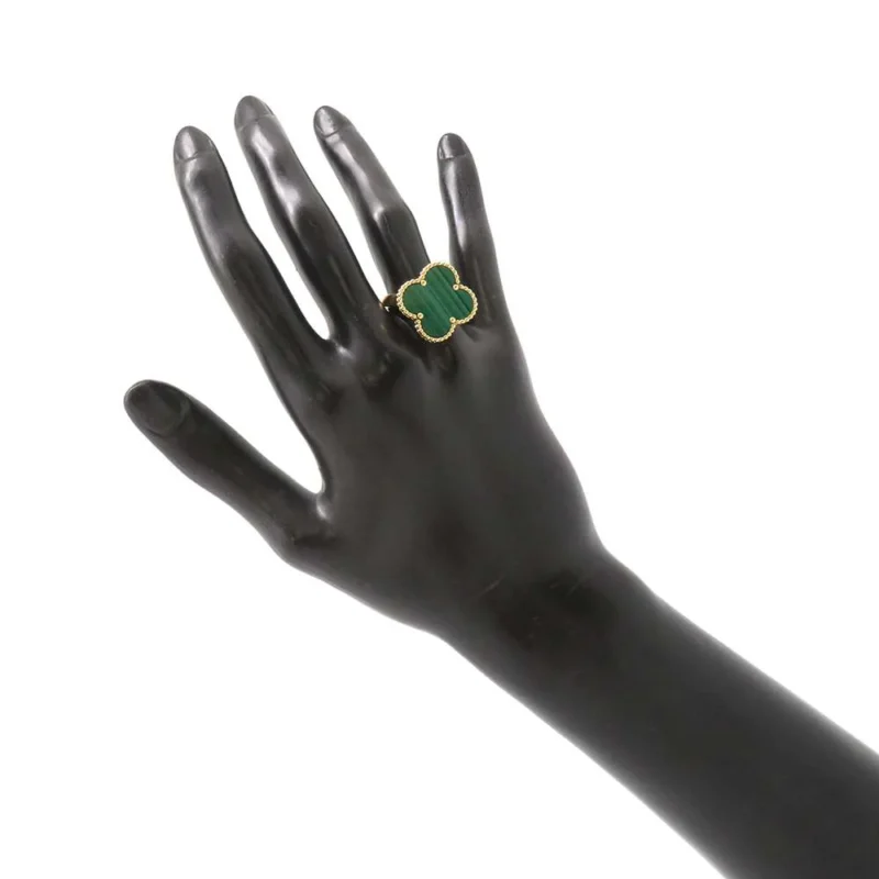 VAN CLEEF & ARPELS MAGIC ALHAMBRA RING SIZE 61/#21 - Image 4