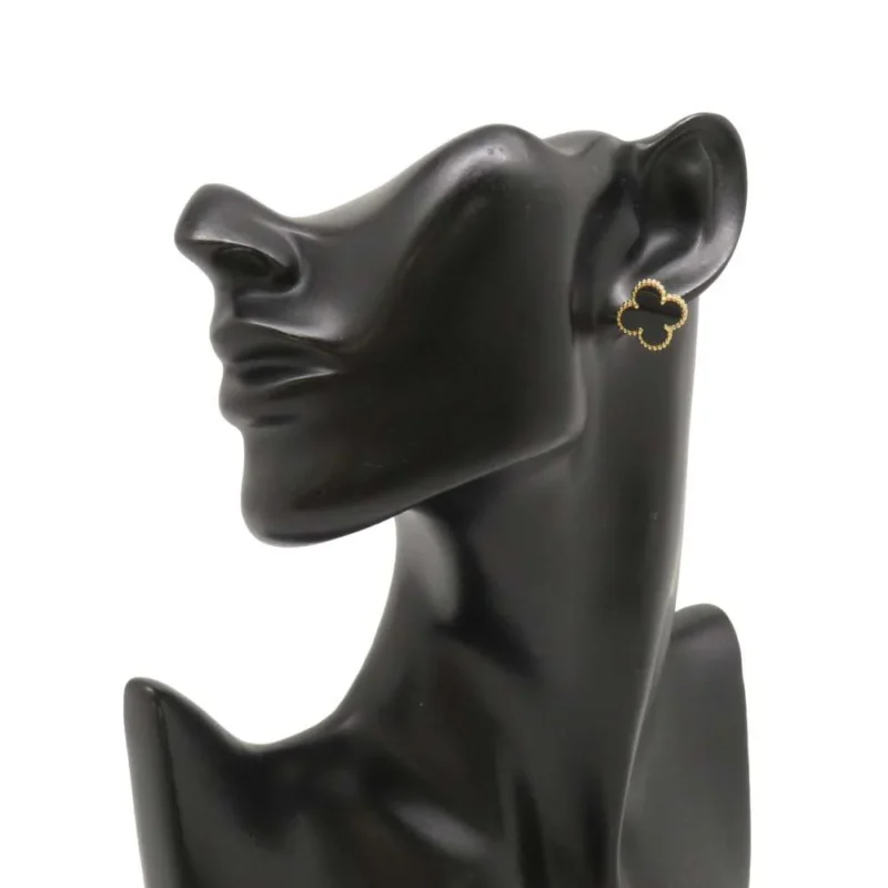 VAN CLEEF & ARPELS VINTAGE ALHAMBRA EARRING - Image 4