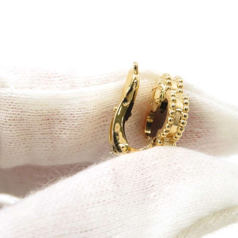 VAN CLEEF & ARPELS VINTAGE ALHAMBRA EARRING - Image 5