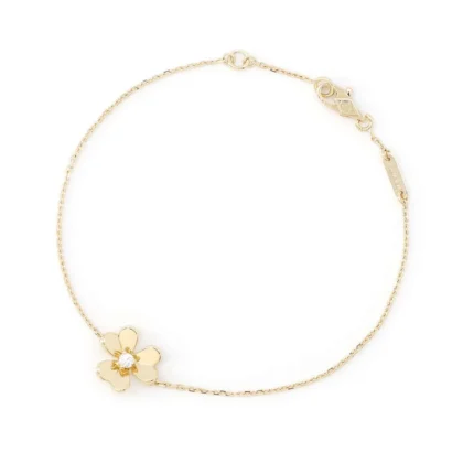 VAN CLEEF & ARPELS FRIVOLE BRACELET MINI MODEL SIZE MINI