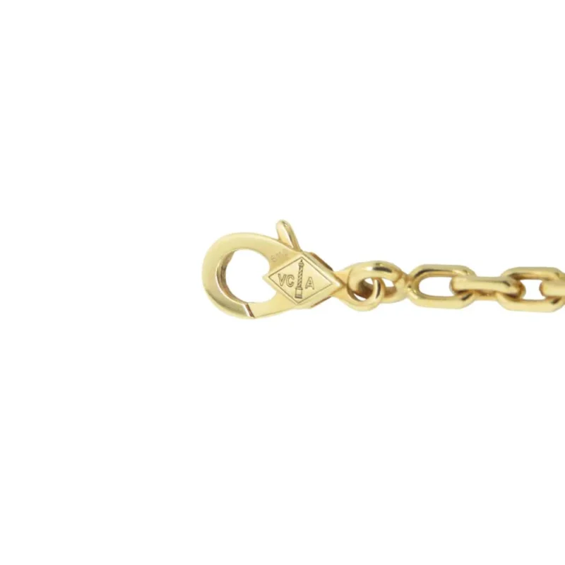 VAN CLEEF & ARPELS VINTAGE ALHAMBRA LONG NECKLACE 20 MOTIFS - Image 11
