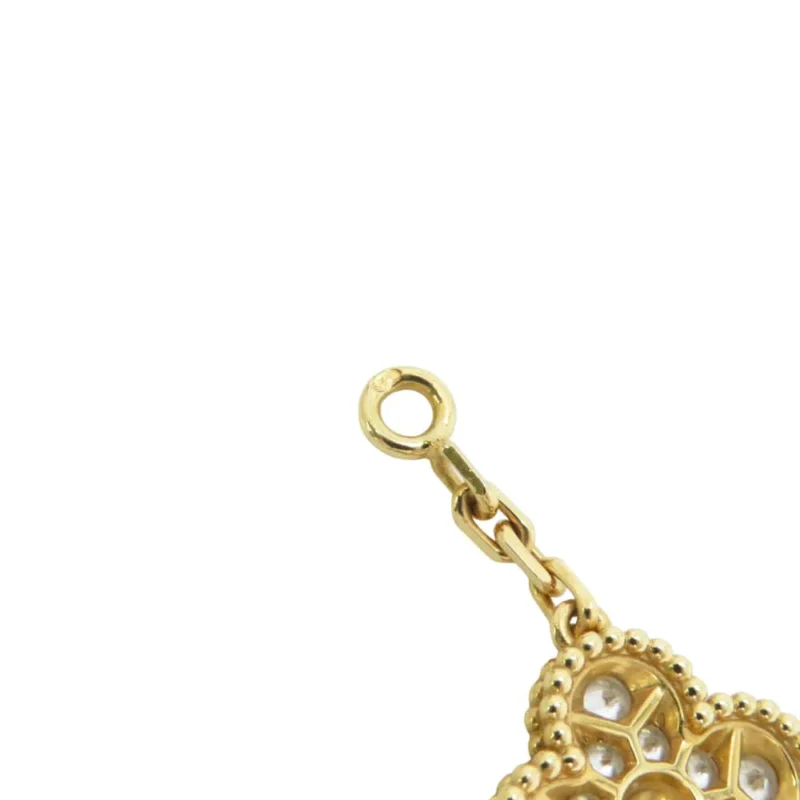 VAN CLEEF & ARPELS VINTAGE ALHAMBRA LONG NECKLACE 20 MOTIFS - Image 13