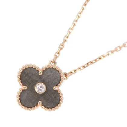 VAN CLEEF & ARPELS VINTAGE ALHAMBRA 1PD NECKLACE 2023 HOLIDAY COLLECTION
