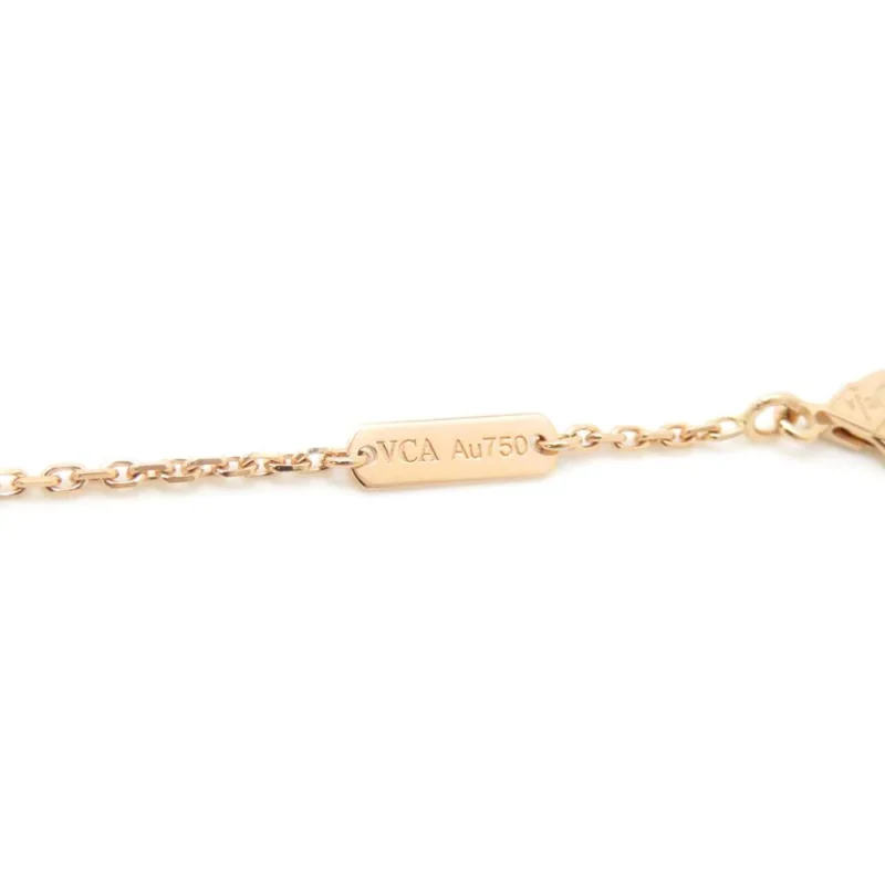 VAN CLEEF & ARPELS VINTAGE ALHAMBRA 1PD NECKLACE 2023 HOLIDAY COLLECTION - Image 7
