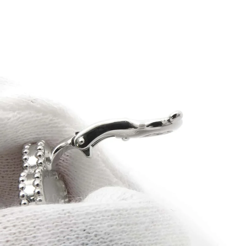 VAN CLEEF & ARPELS VINTAGE ALHAMBRA EARRING - Image 5