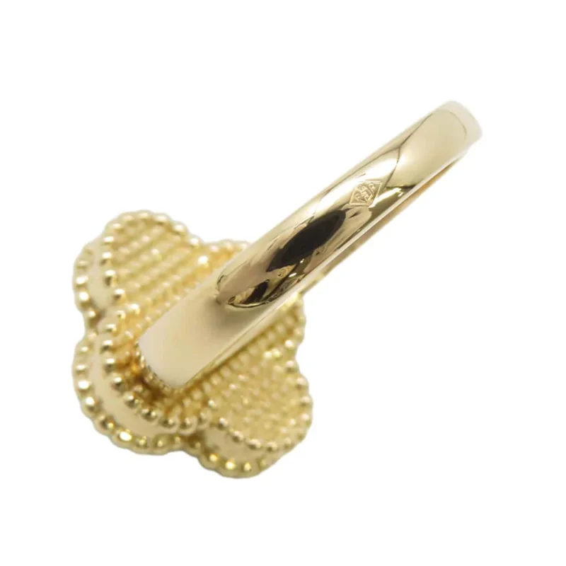 VAN CLEEF & ARPELS VINTAGE ALHAMBRA RING SIZE 49/#9 - Image 8