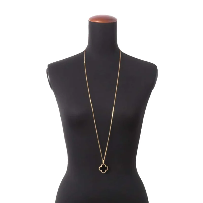 VAN CLEEF & ARPELS MAGIC ALHAMBRA LONG NECKLACE 1 MOTIF - Image 4