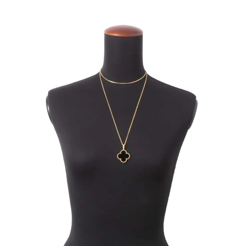 VAN CLEEF & ARPELS MAGIC ALHAMBRA LONG NECKLACE 1 MOTIF - Image 5