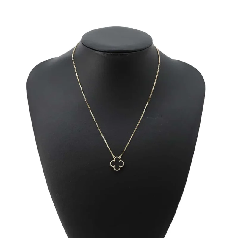 VAN CLEEF & ARPELS VINTAGE ALHAMBRA NECKLACE - Image 3