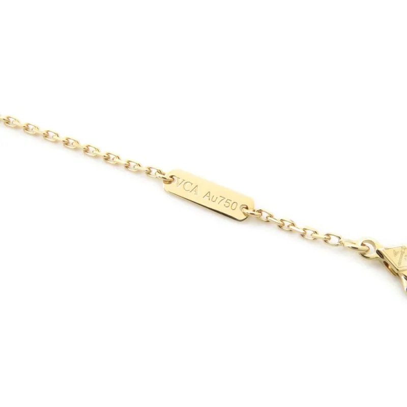 VAN CLEEF & ARPELS VINTAGE ALHAMBRA NECKLACE - Image 7