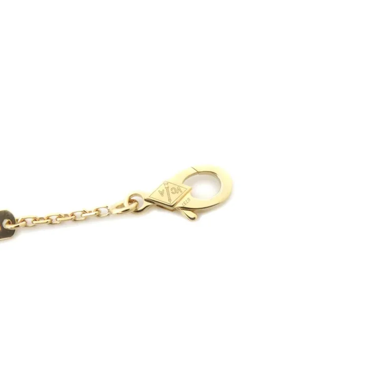 VAN CLEEF & ARPELS VINTAGE ALHAMBRA NECKLACE - Image 8