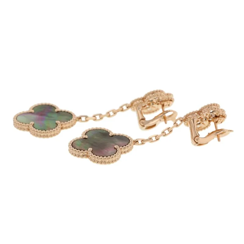 VAN CLEEF & ARPELS MAGIC ALHAMBRA EARRING - Image 2