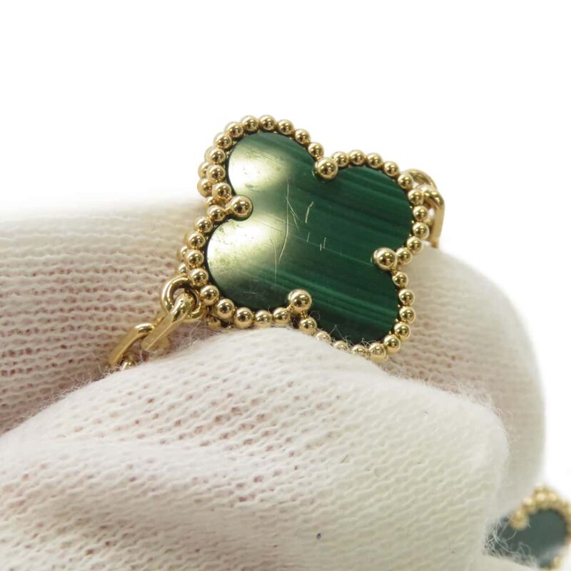 VAN CLEEF & ARPELS VINTAGE ALHAMBRA BRACELET 5 MOTIFS - Image 6