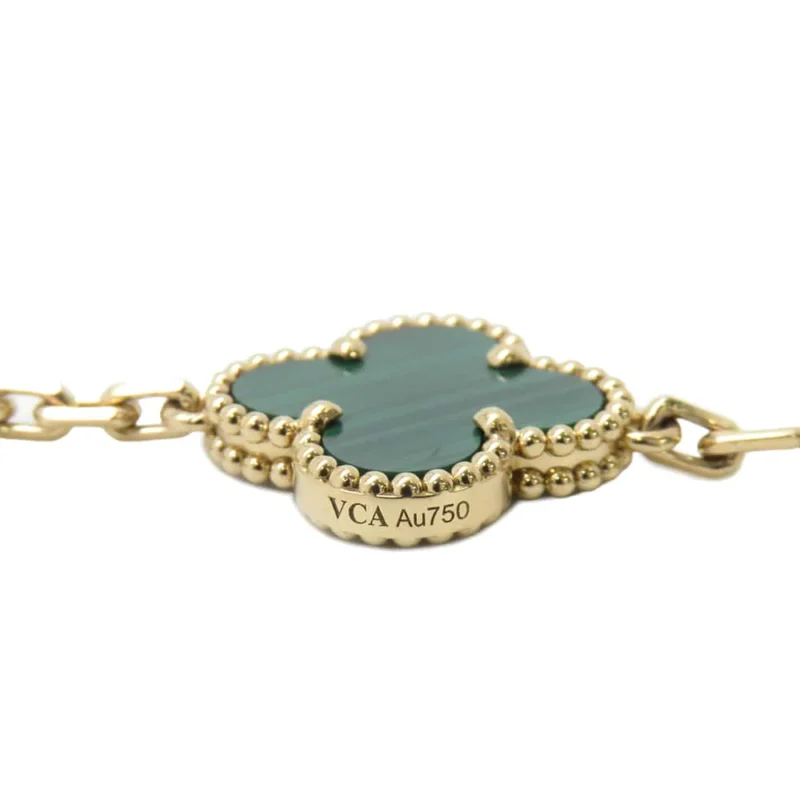 VAN CLEEF & ARPELS VINTAGE ALHAMBRA BRACELET 5 MOTIFS - Image 9
